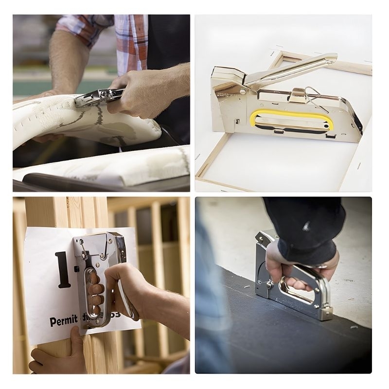 

STAPLES GUN / STAPLES TEMBAK / STAPLES KAYU / STAPLES JOK / STAPLES DEKOR