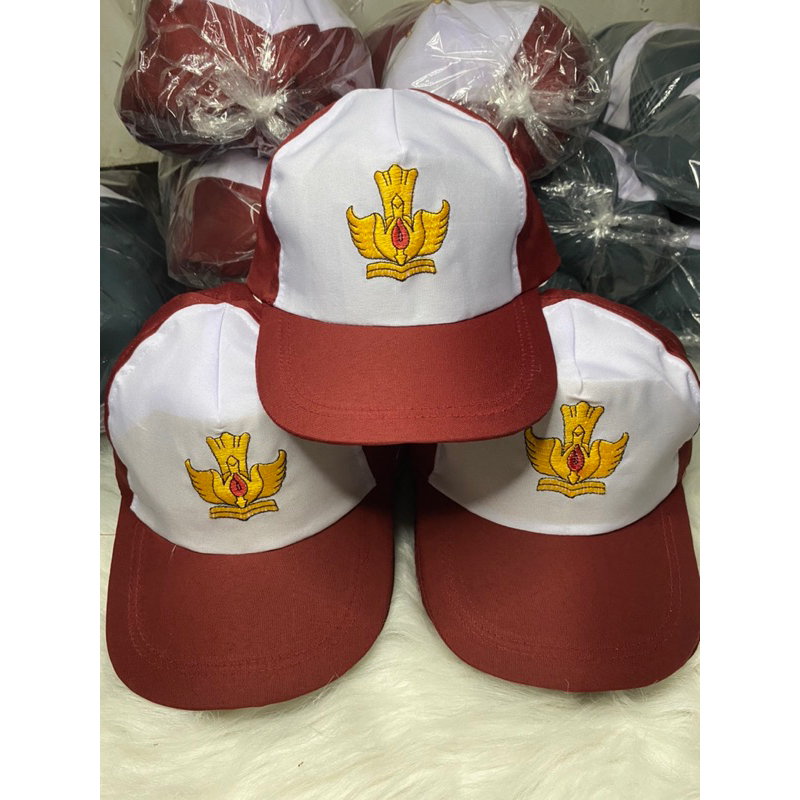 BARETKU - TOPI SEKOLAH SD MERAH PUTIH