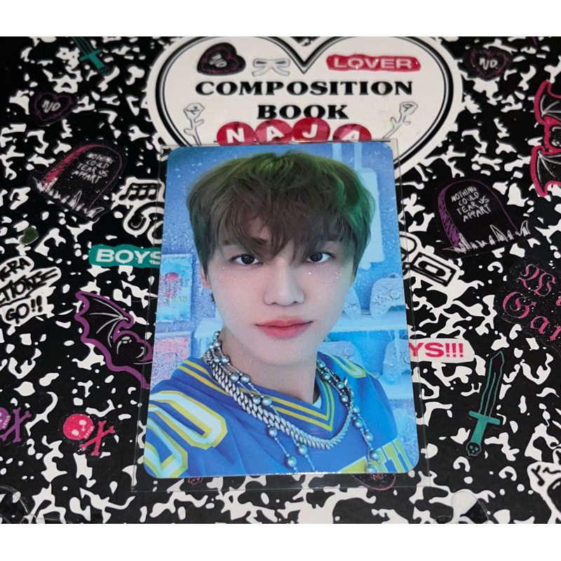 Photocard jaemin nct dream lucky draw glitch mode b ver