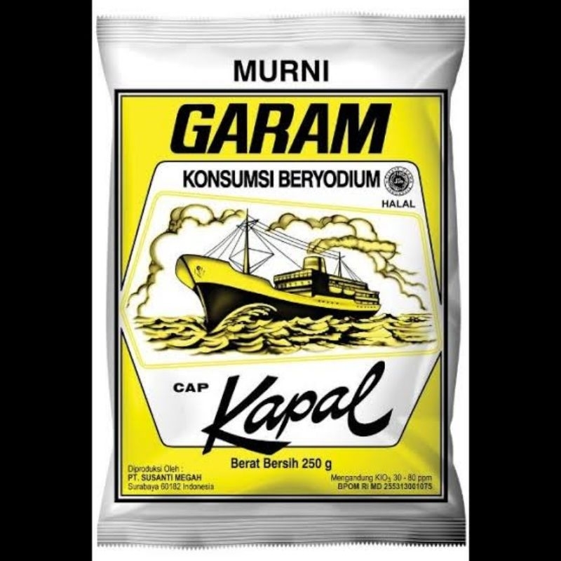 

Garam Cap Kapal 250gr