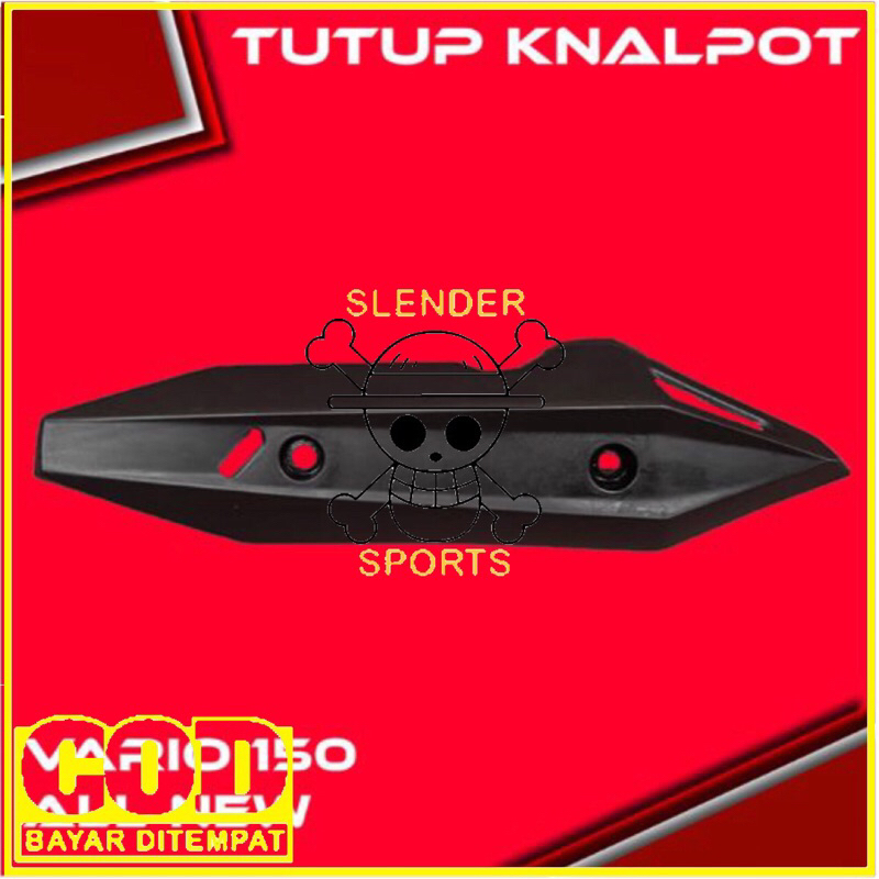 TUTUP KNALPOT VARIO 150 ALL NEW - COVER KNALPOT - PELINDUNG KNALPOT VARIO 150 ALL NEW