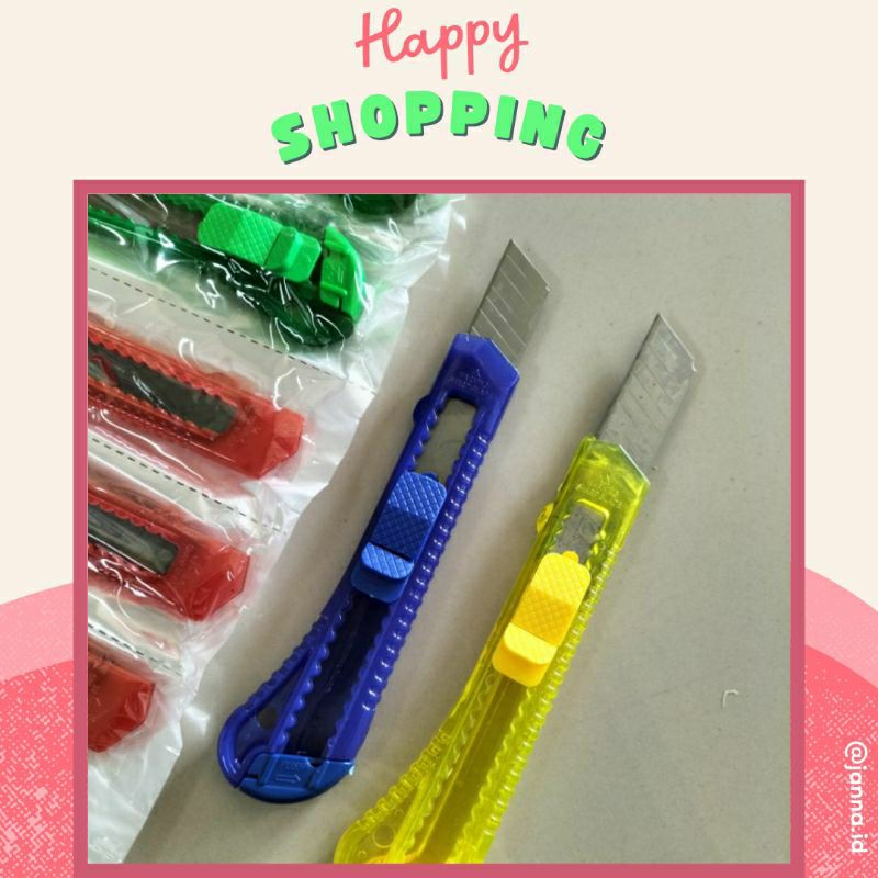 

CUTTER PLASTIK BESAR /PISAU CUTTER PEMOTONG