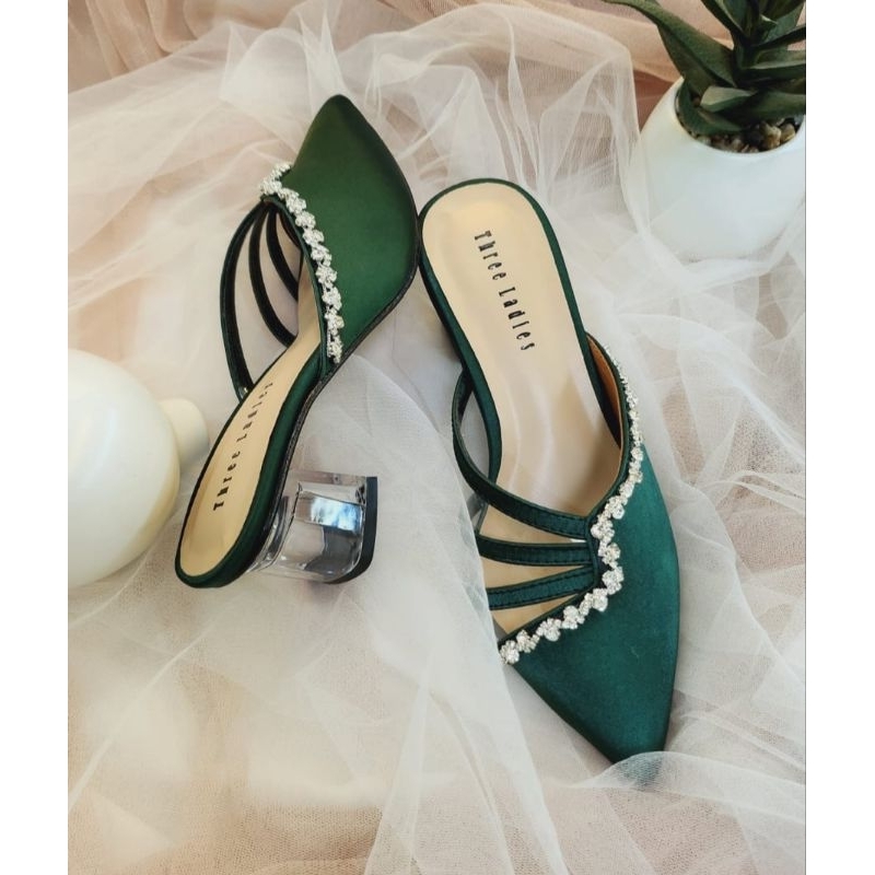 Rania Heels 5 cm Sendal pesta wanita Wedding