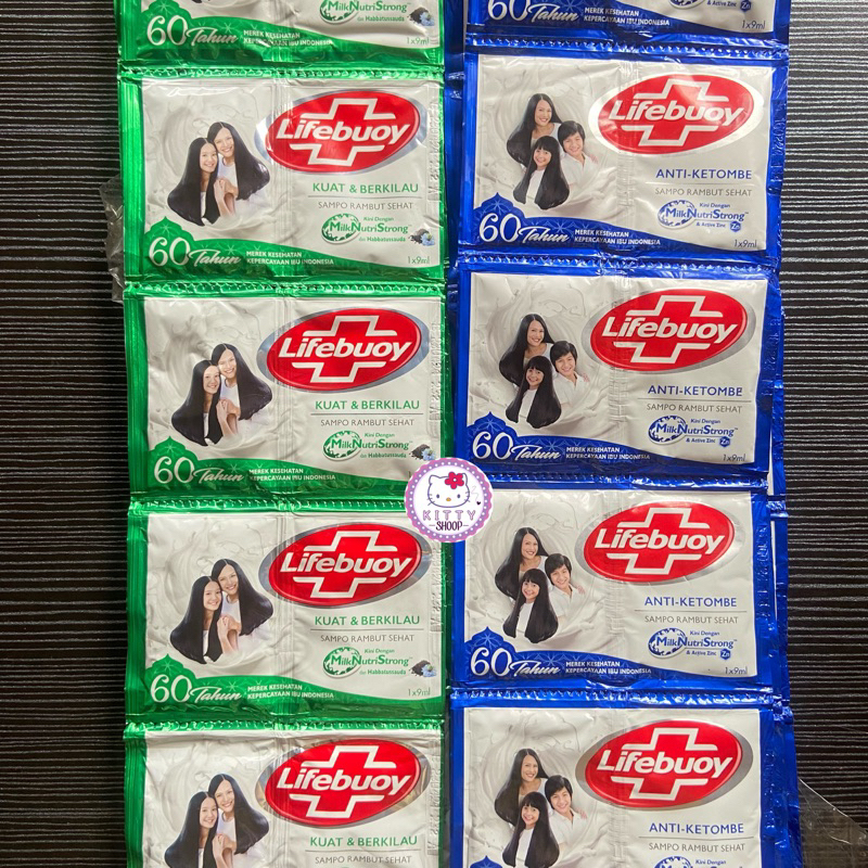 Shampoo Lifebuoy Anti Ketombe harga per renceng isi 12strip