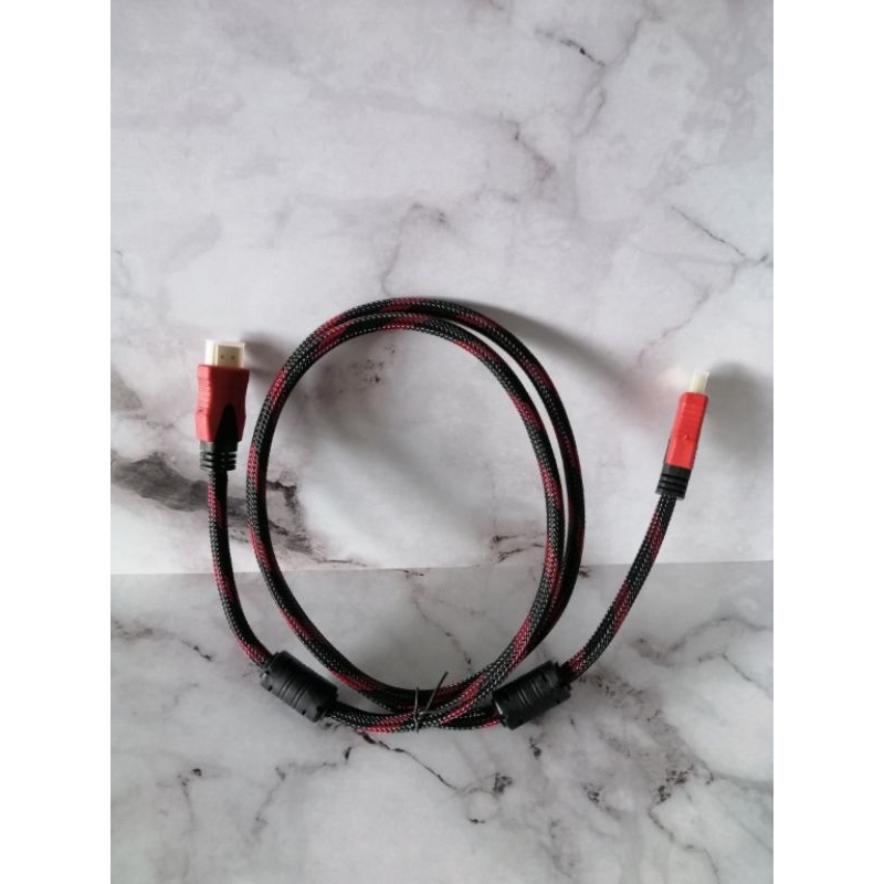 Cc Kabel Hdmi 1.5m serat jaring / CC Kabel hdmi serat jaring 1.5 m