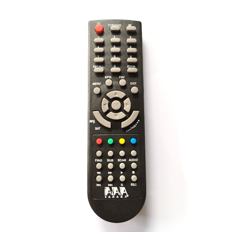 REMOT REMOTE TRANSVISION TANAKA NUSANTARA HD TN-01 STB SET TOP BOX