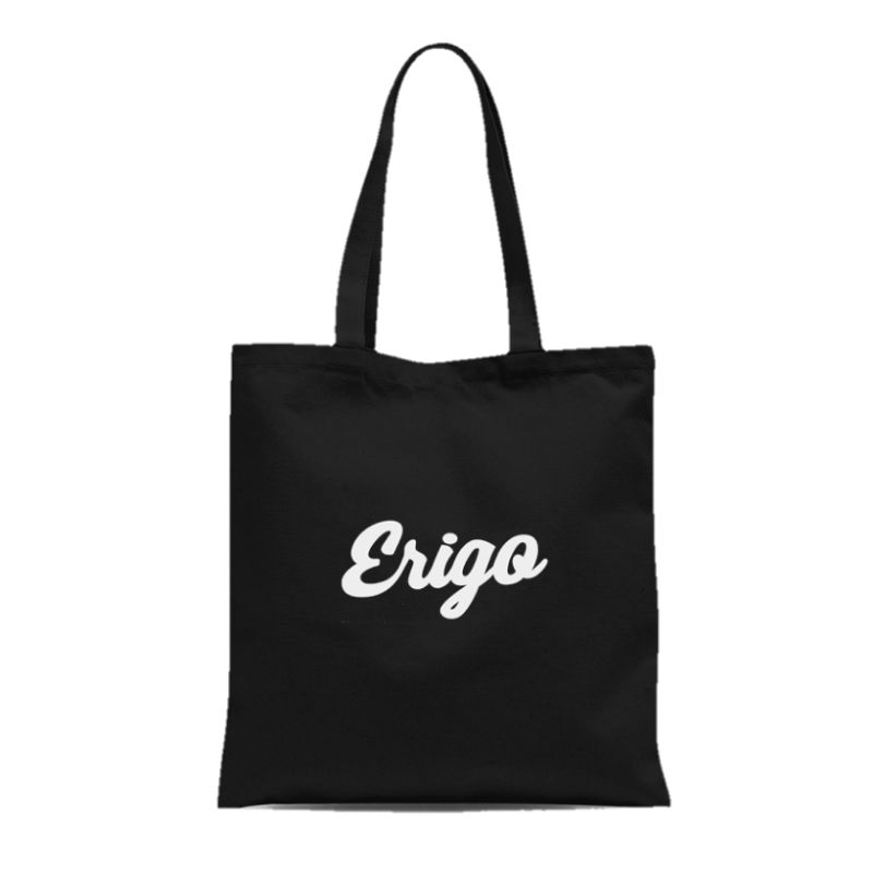 TOTEBAG KANVAS ERIGO PRIA WANITA TERMURAH /TOTE BAG RESLETING KANVAS KEKINIAN