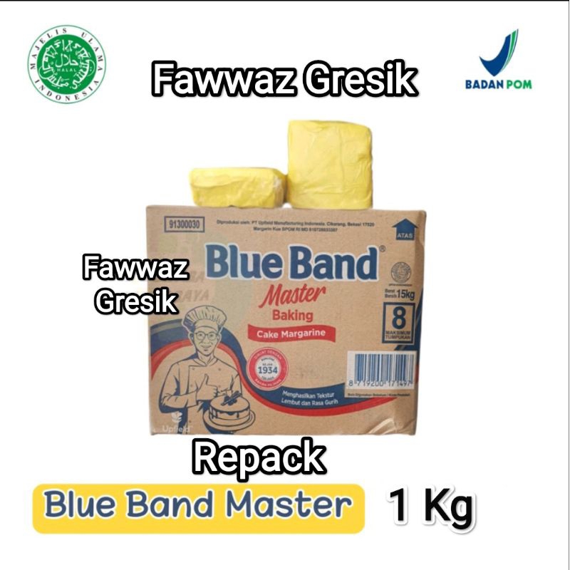 BLUEBAND Master Cake Margarine 1kg - Mentega Blue Band 1 Kg