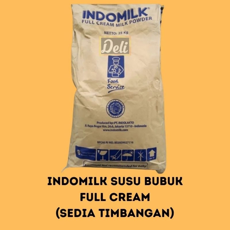 susu bubuk full cream indomilk