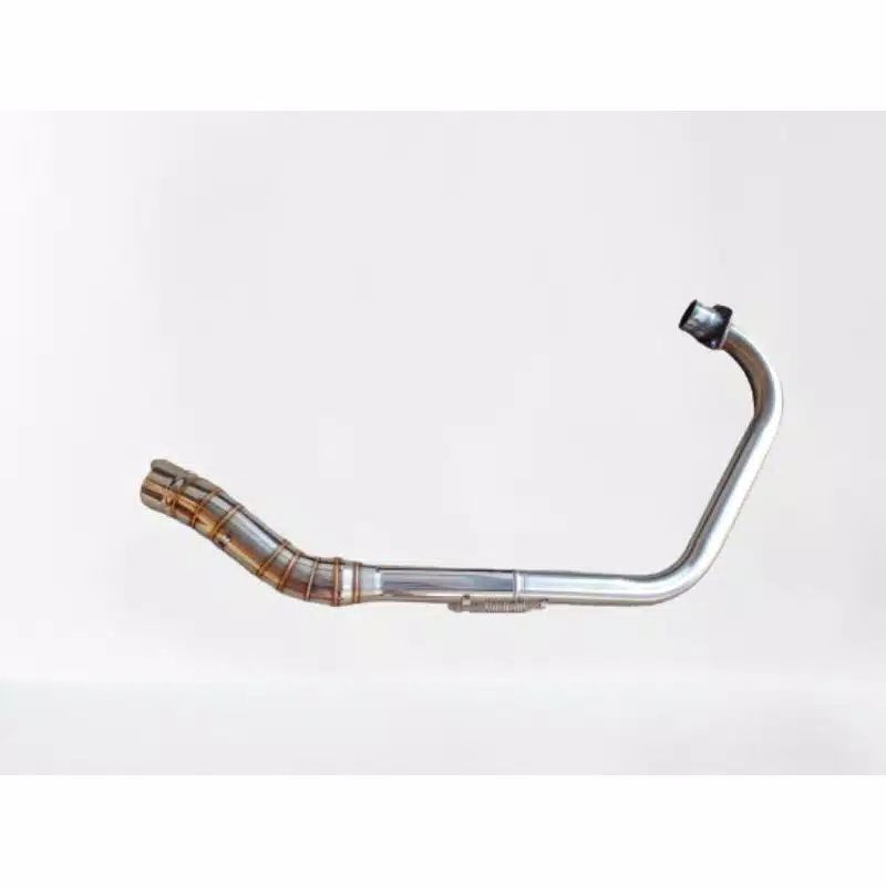 leher knalpot Megapro CB GL tiger dm50mm