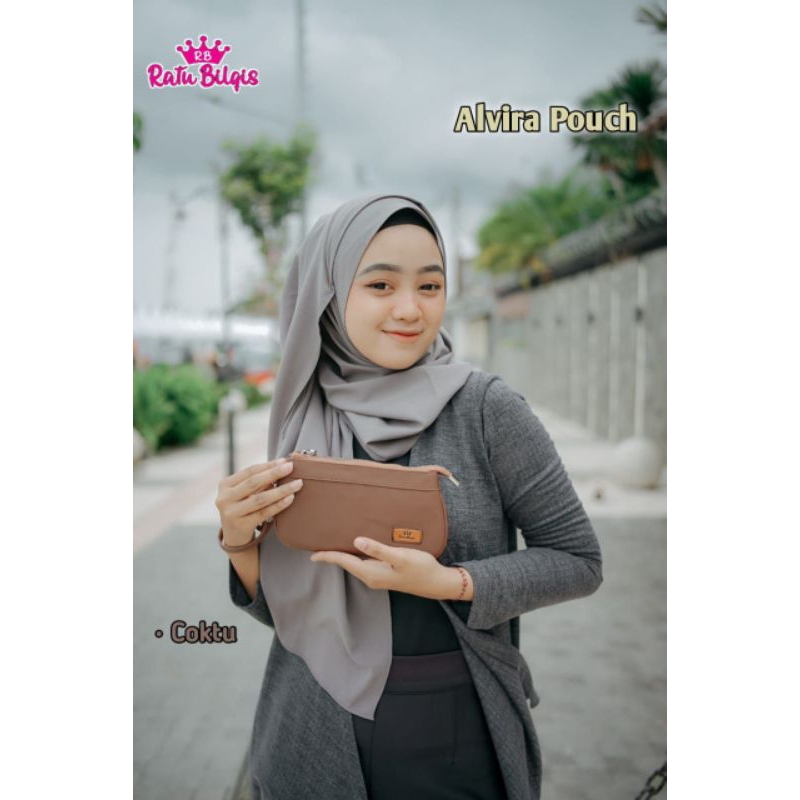 Ratu Bilqis Pouch Alvira Tempat Hp Dan Uang