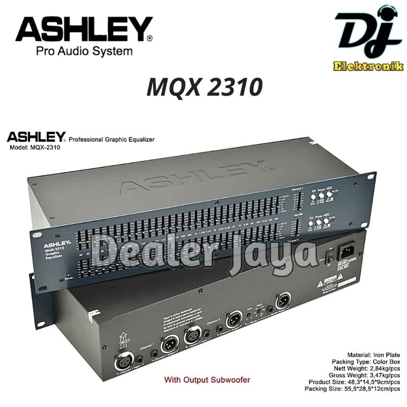Equalizer / Equaliser Ashley MQX 2310 / MQX2310