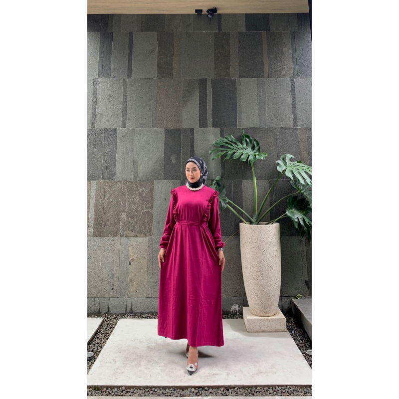 LUNA DRESS BY HAGIA | dress super mewah dan nyaman