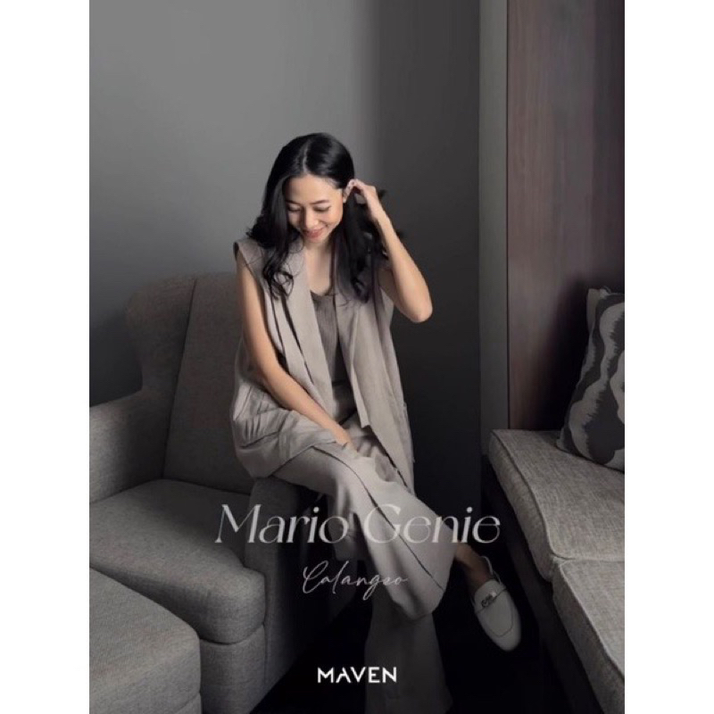 maven genie blazer vest in calangeo new with tag