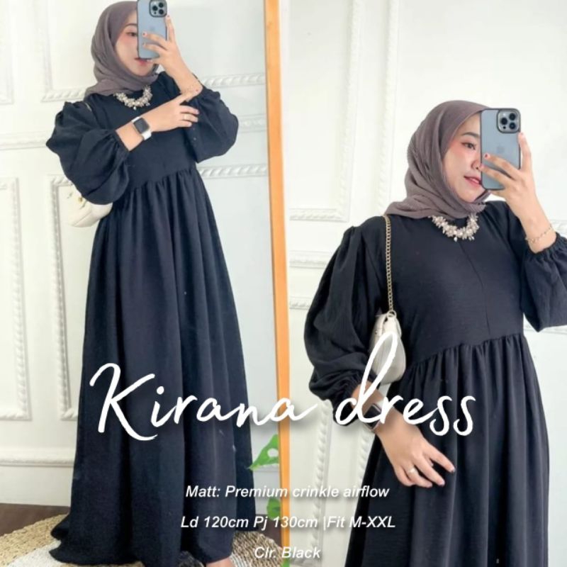 KIRANA DRESS WANITA LD 120 CM TERBARU