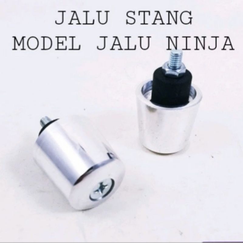 Jalu stang Ninja chrome full Besi