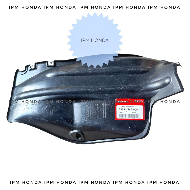 74551 / 74591 SAA Cover Tutup Plastik Inner Liner Fender Spakbor Bumper Belakang Honda Jazz GD3 IDSI VTEC 2003 2004 2005 2006 2007 2008