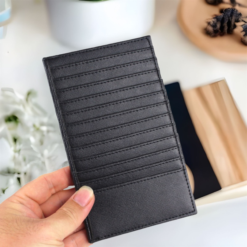 Dompet Kartu - Slim Card Holder Wanita Dompet Kartu Tipis 24 kartu + slot uang