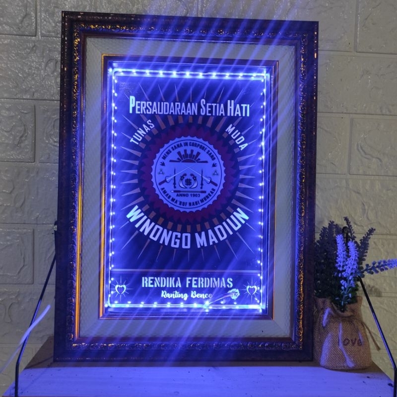 FIGURA PSHW LAMPU (Bisa tambah nama)