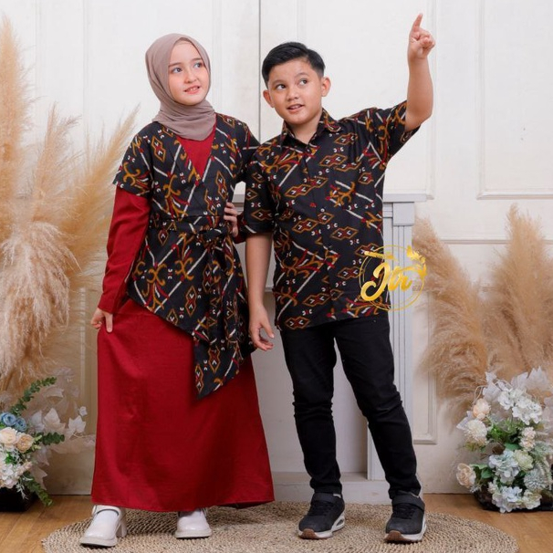 Gamis Batik Anak Perempuan Modern