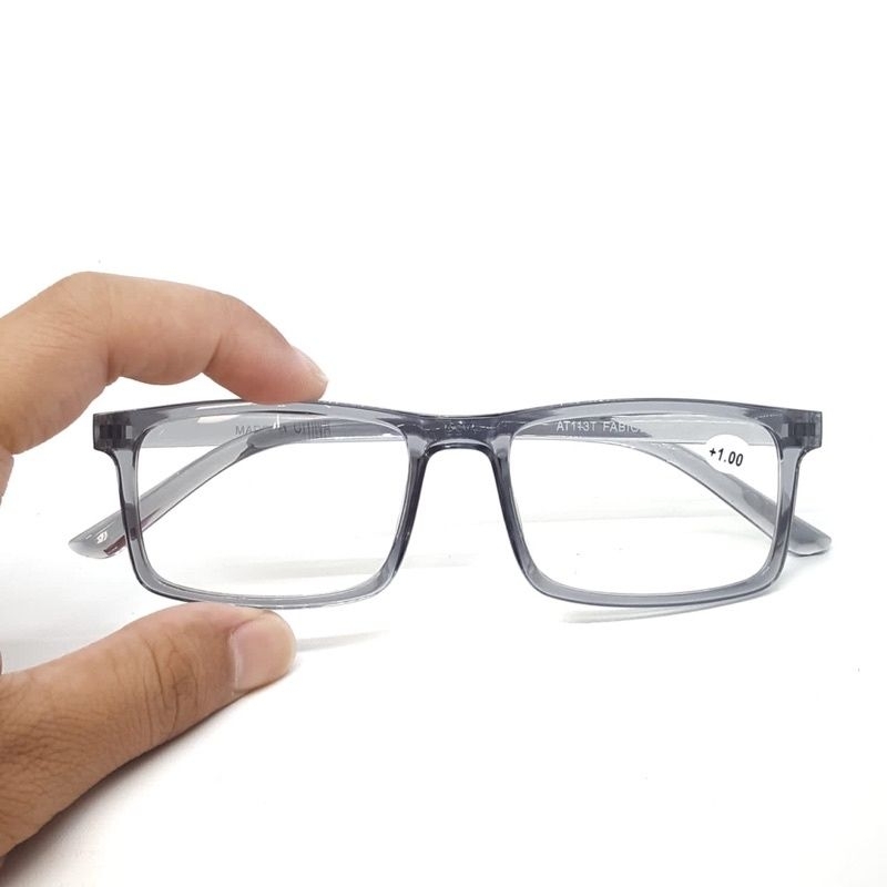 Kacamata Baca kacamata Plus Untuk Jarak Dekat Grey AT113D-T