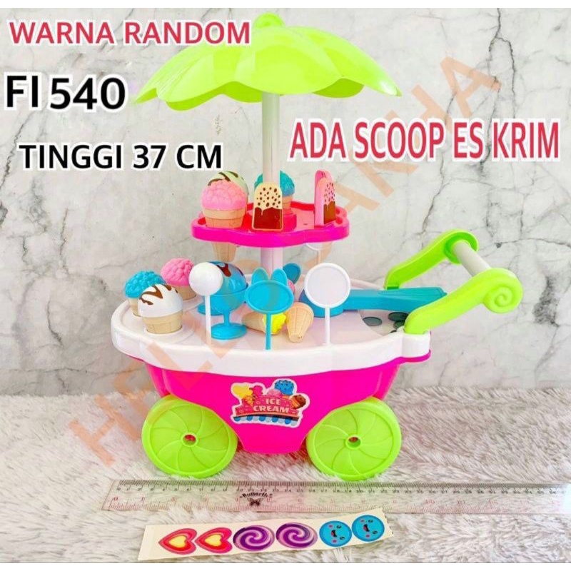 MAINAN ES KRIM GEROBAK / GEROBAK ES KRIM / ES KRIM TROLI