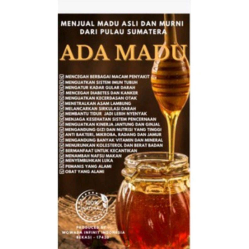 

madu asli riau