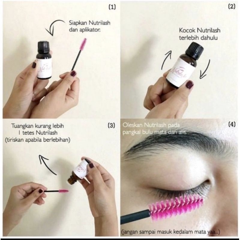 Oilash serum penumbuh alis bulu mata//serum alis/bulu mata