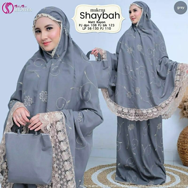 MUKENA SHAYBA GAMIS REMAJA LEBARAN TERBARU / IR FASHION / TERLARIS / TERMURAH / FLAS SALE / GROSIR /