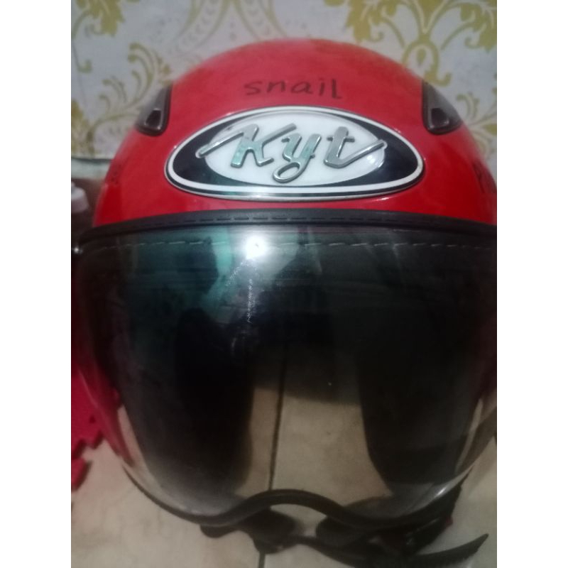 helm kyt elsico merah original bekas thrift preloved