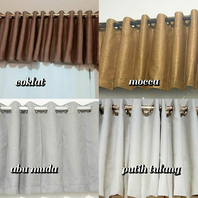 Gorden Poni Pintu Tengah Kupu Tarung Hordeng Jendela Model