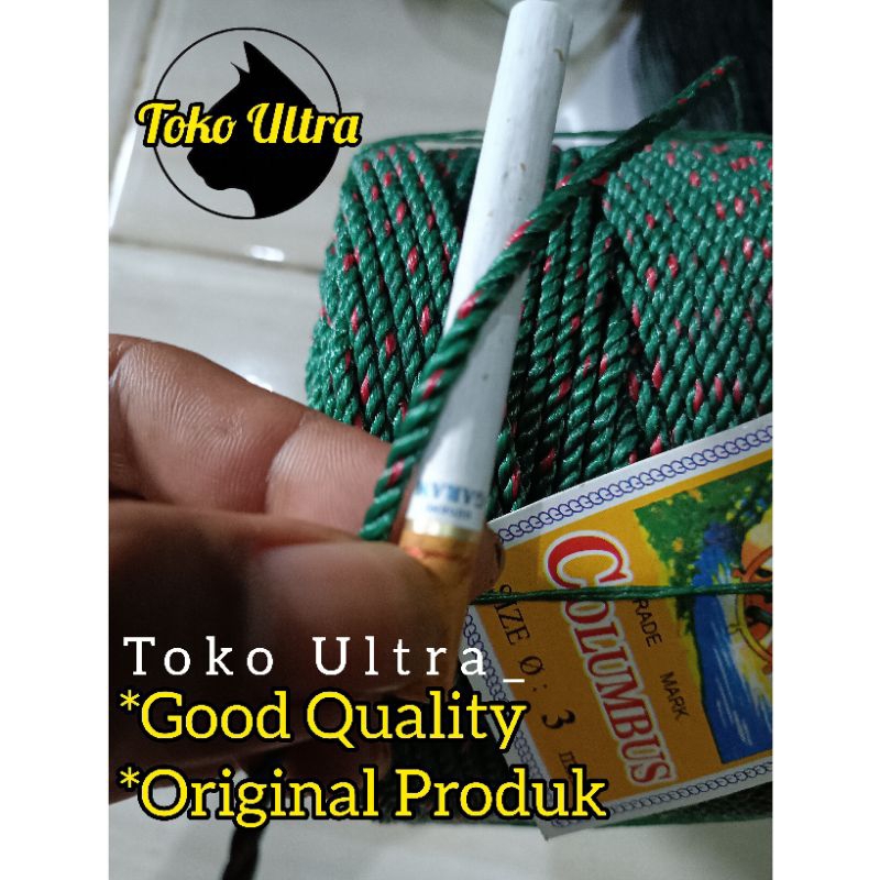 TALI 3 MILI / TAMBANG 3MM / TAMBANG PLASTIK 3MM / TAMPAR 3MM / TALI JEMURAN / TALI RIS JARING / TAMBANG KECIL / TALI TERPAL / TAMBANG KAPAL / TALI MURAH / TALI COD / TAMPAR MURAH / TALI IKAT BARANG