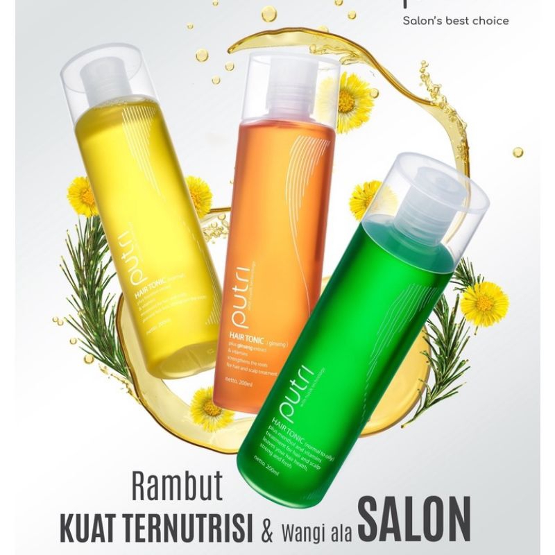 Hair Tonic Putri kemasan 450ml, Tonic Rambut, Treatment Rambut