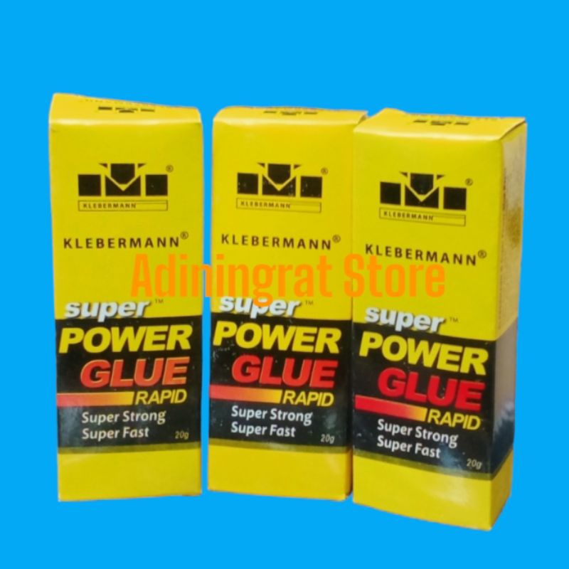 

Kleberman Instan Glue/Power Glue/Lem Tetes/Lem Korea/Lem Serbaguna