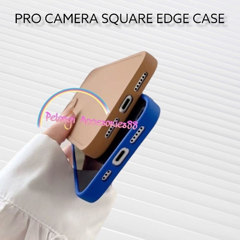 CASE REALME C30S CASE PRO CAMERA - SOFTCASE MACARON 3D CAMERA