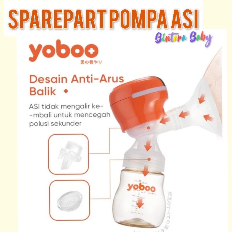 Sparepart Pompa Asi Yoboo Electric Breast pump Accesories / Diafragma Corong Silikon Valve YB 0002  / Spare Part Yoboo Breastpump / Valve yoboo elektrik Yobo Sparepart