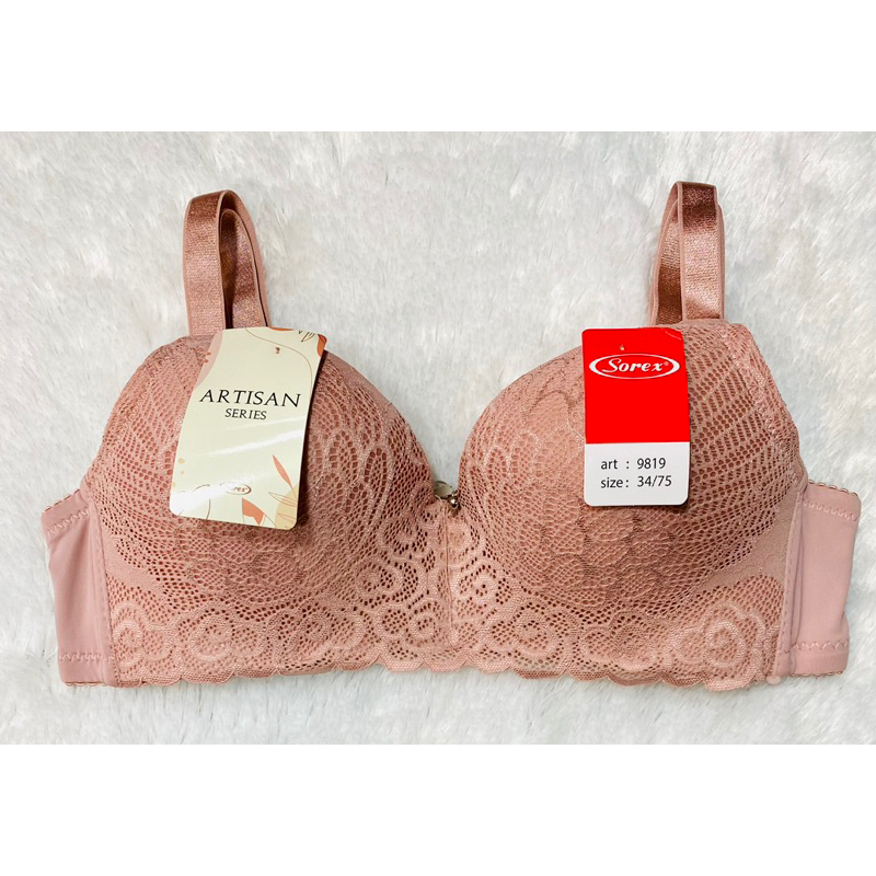 Bh | Bra artisan SOREX 9819 tanpa kawat dan busa tipis