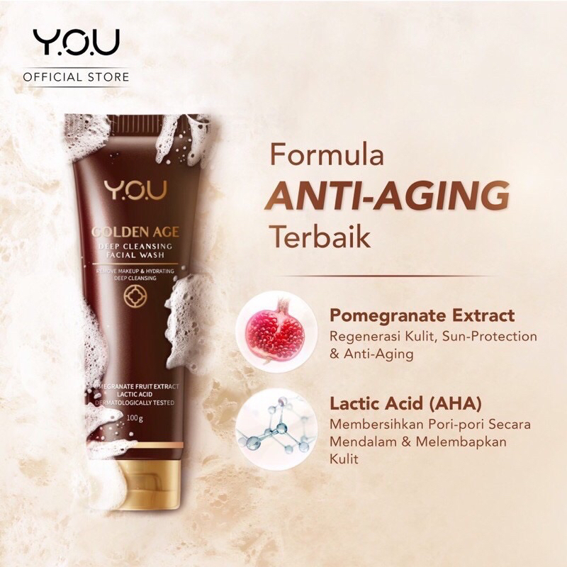 YOU FACIAL WASH GOLDEN AGE