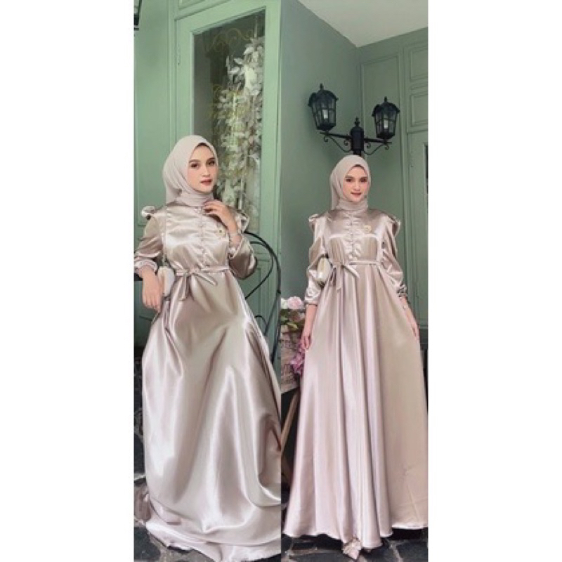 ARIEL TATIANA DRESS PREMIUM / MAXI DRESS LEBARAN TERBARU 2023