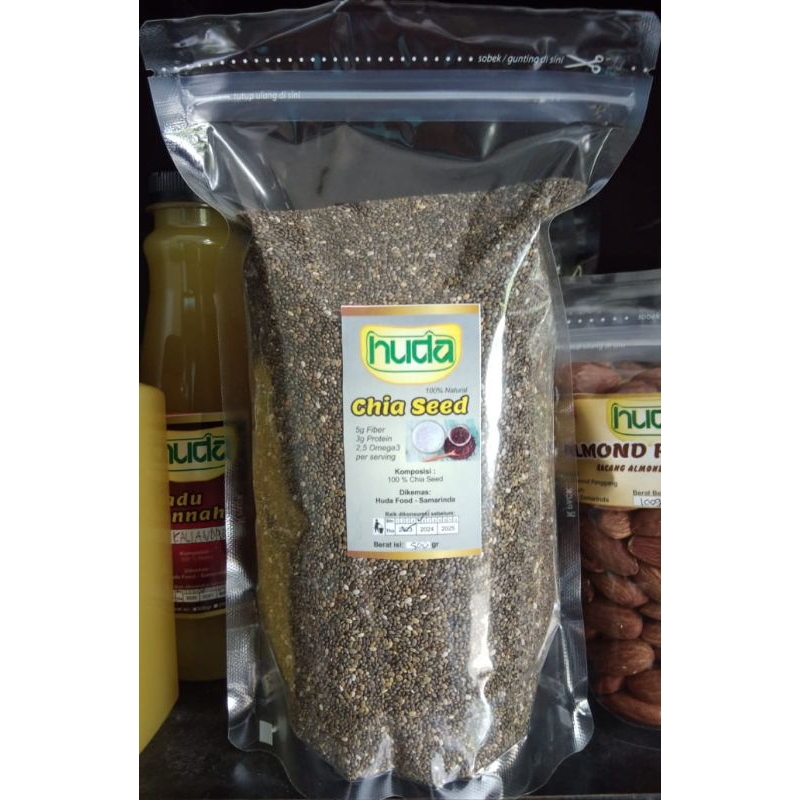 CHIA SEED ORGANIK PREMIUM 500 Gram