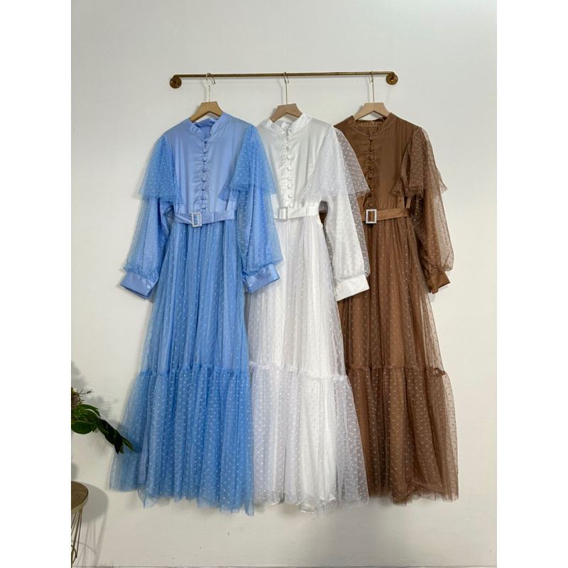 Dres satin mix tile dot