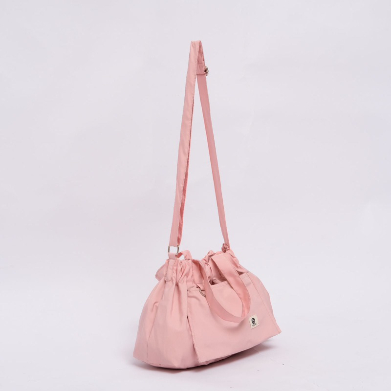 Dumpling Bag Tas Selempang Handle Bag Tas Wanita Tas serut Terbaru Size M Minor Mate Baby Pink