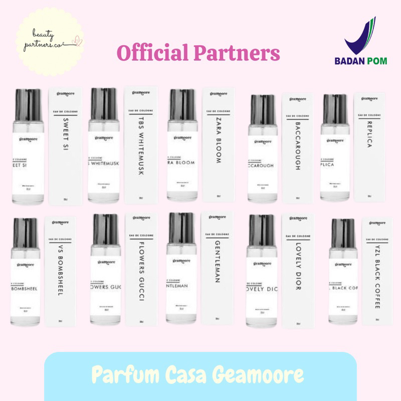 •Beauty• Geamoore CASA INSP Parfume 30ML- Parfume Sultan Wewangian Badan Aroma Enak Segar Geamoore P