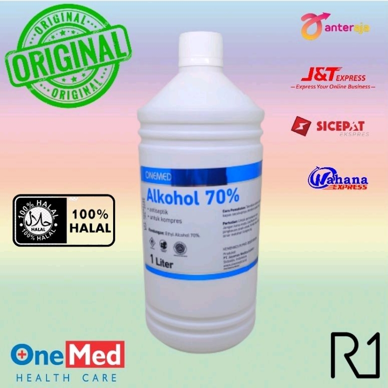 Alkohol 70% 1 liter onemed