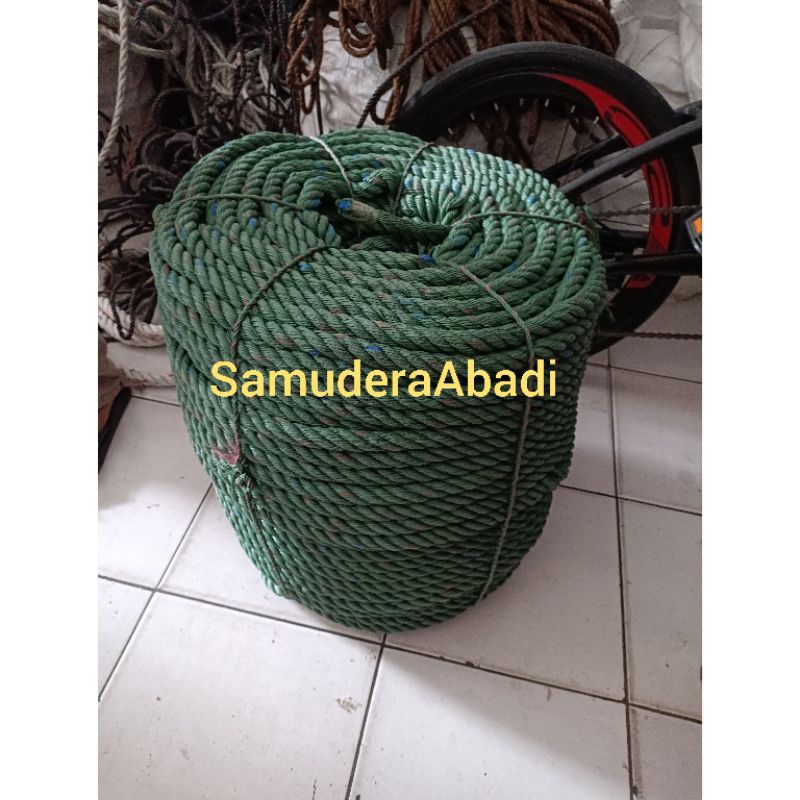 tali tambang plastik 24 mm, tali tambang murah, tali tambang ukuran besar, tali, tali kuat