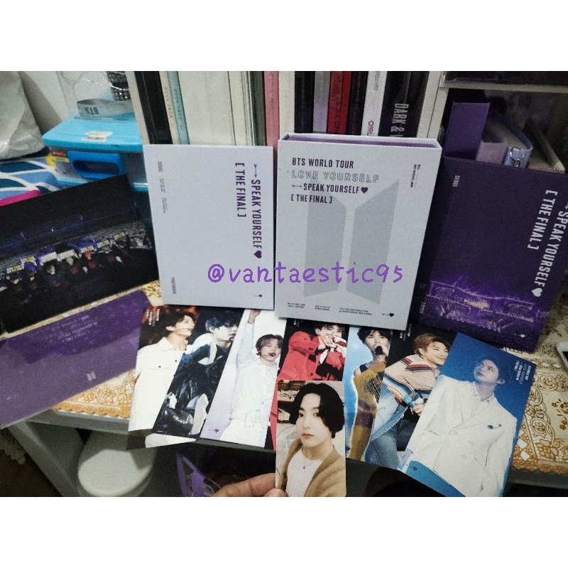 DVD BTS WORLD TOUR LOVE YOURSELF SPEAK YOURSELF SYS THE FINAL UNSEALED RPC JUNGKOOK