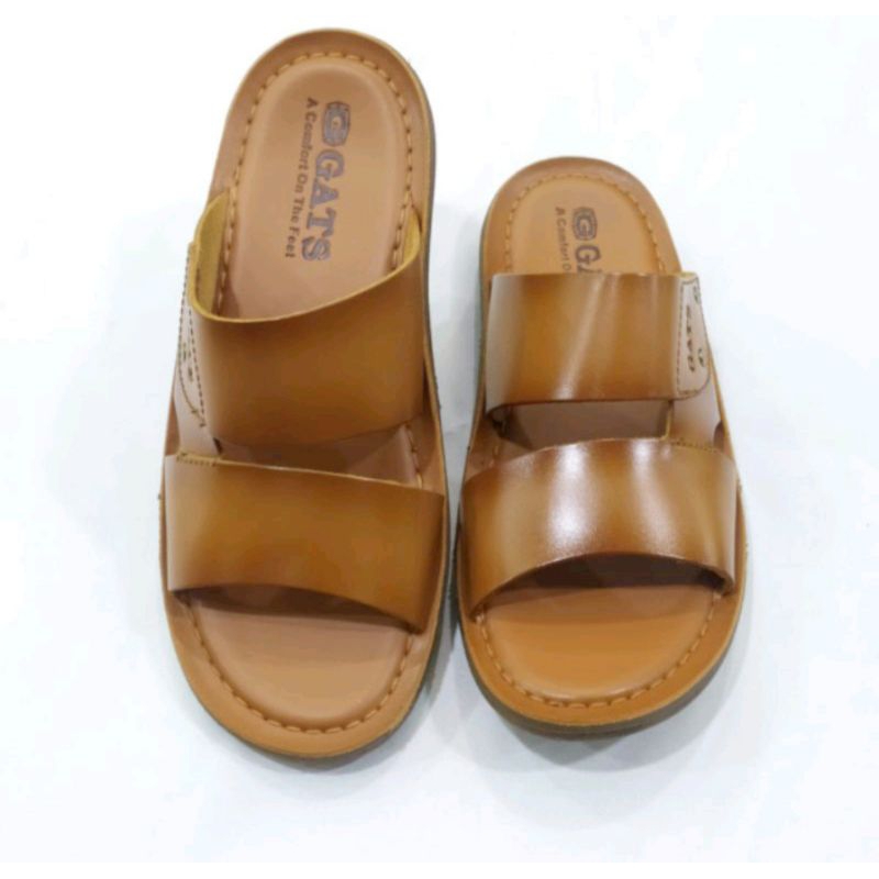 Sandal Kulit GATS HG 283 - sandal Kulit Murah - sandal Kulit Pria Original