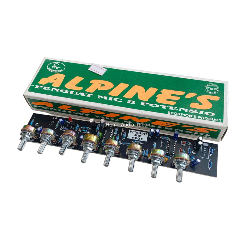 Kit Mixer 8 Potensio Alpines Scorpion