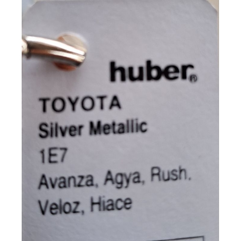 Cat silver Toyota 1E7 silver metalik