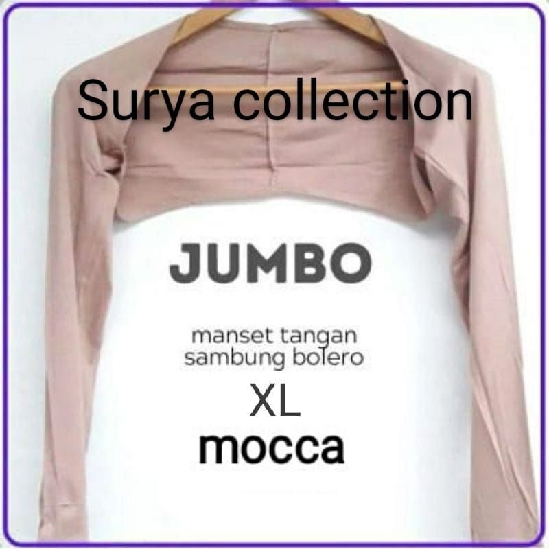 Manset Tangan Sambung Bolero XL  (Spandex Rayon Premium) Manset Tangan Anti Melorot